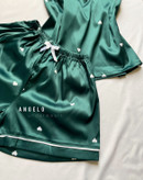 تاپ و شورتک ساتن زنانه با قیمت عالی