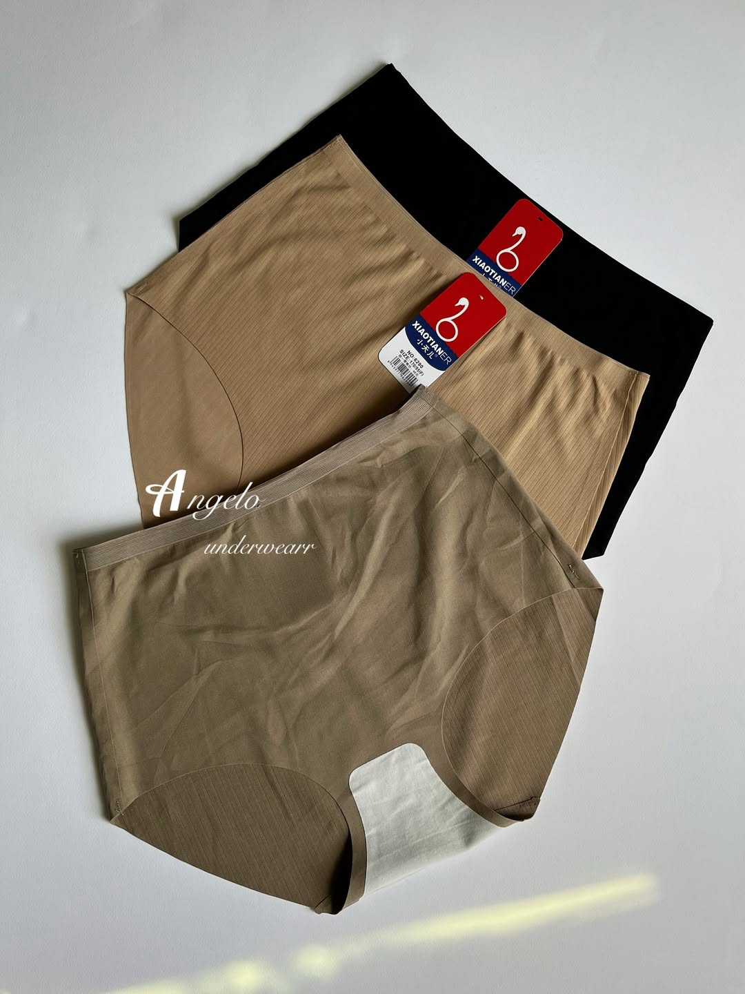 خرید اینترنتی شورت لیزری زنانه مدل اسلیپ فاق بلند با قیمت مناسب