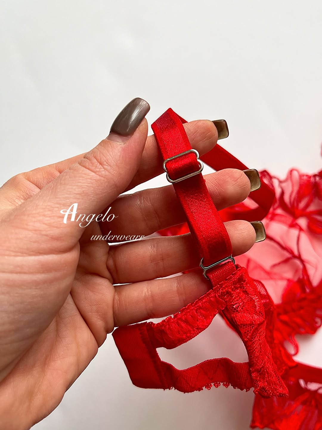 خرید اینترنتی ست شورت و سوتین زنانه گیپور فنردار برند هانیس