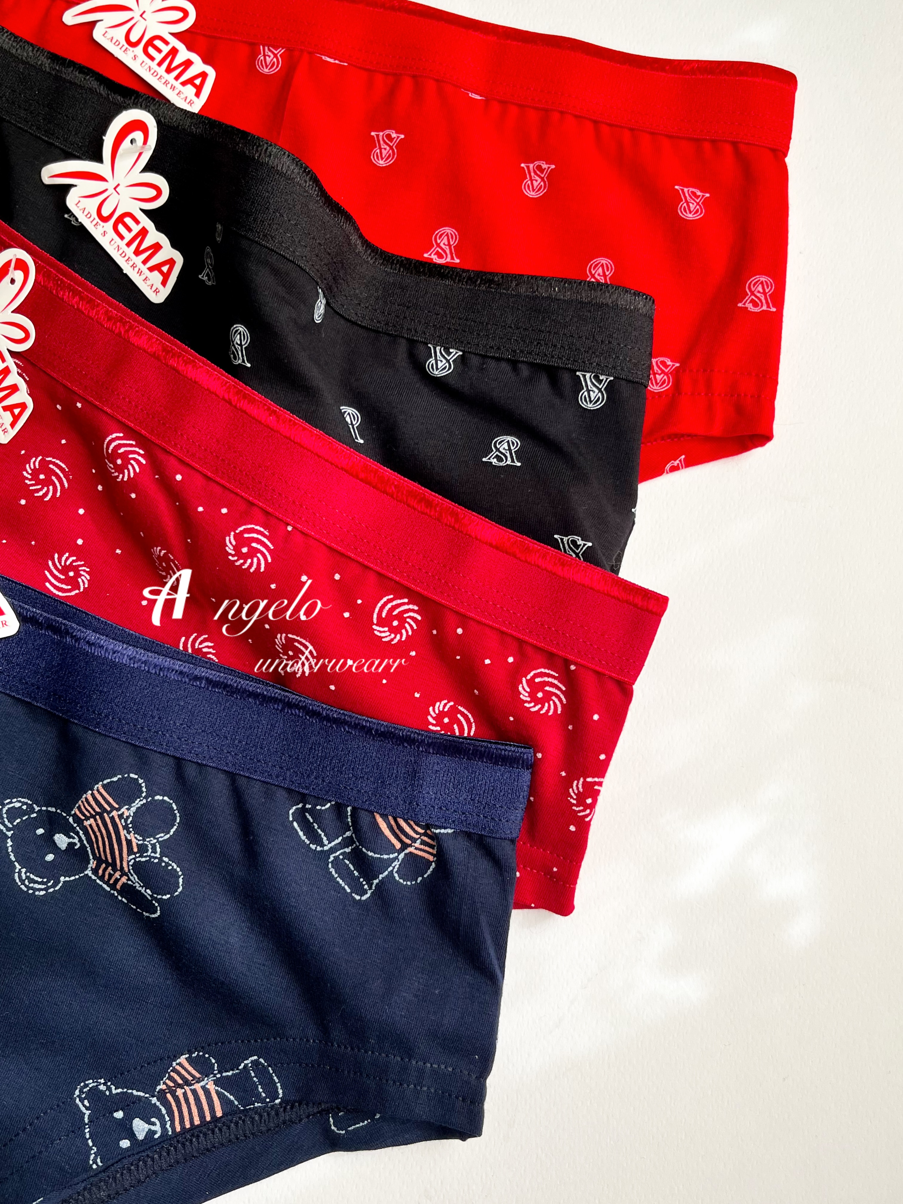 خرید اینترنتی شورت زنانه نخی مدل جنیفری کمر کش دار  با کیفیت بالا برند اِما با قیمت مناسب و ارسال فوری