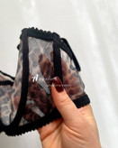 خرید اینترنتی ست شورت بکلس حریر با فاق نخی و سوتین زنانه فنردار حریر پلنگی با قیمت عالی با ارسال فوری