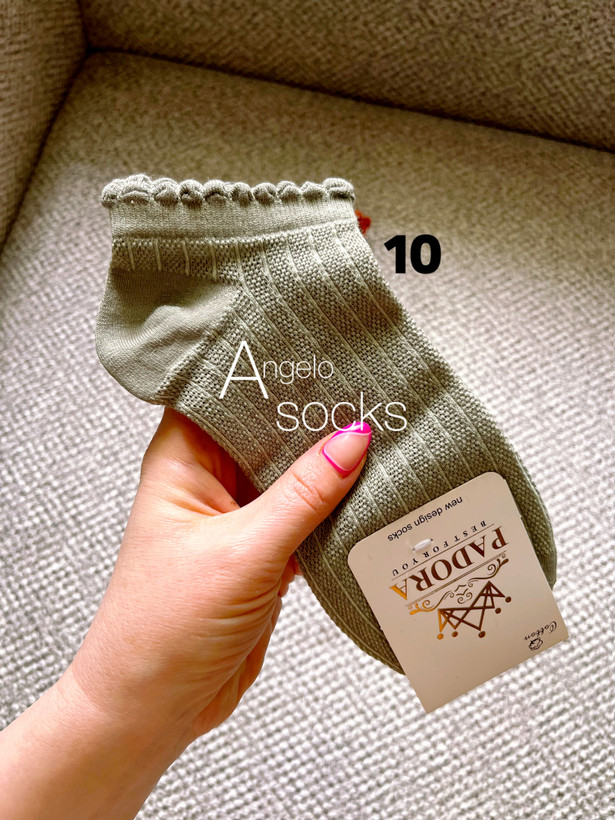 خرید اینترنتی جوراب زنانه نخی جودون با رنگ های پاستلی با ارسال فوری و قیمت مناسب