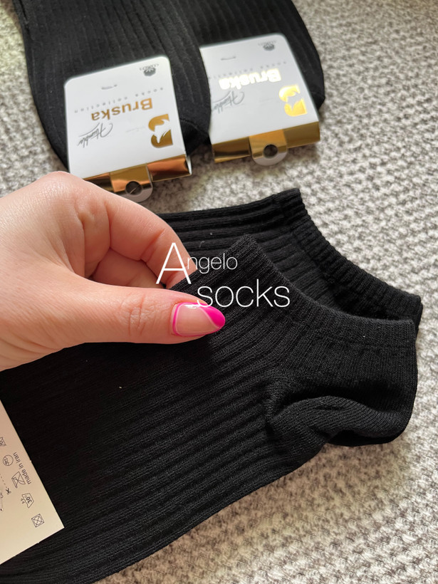 خرید اینترنتی جوراب زنانه نخی کبریتی مشکی با قیمت مناسب و ارسال سریع